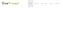 Tablet Screenshot of onevisage.com